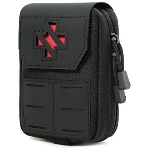 🚑 Tactical MOLLE Medical / EDC Utility Pouch – Black – New